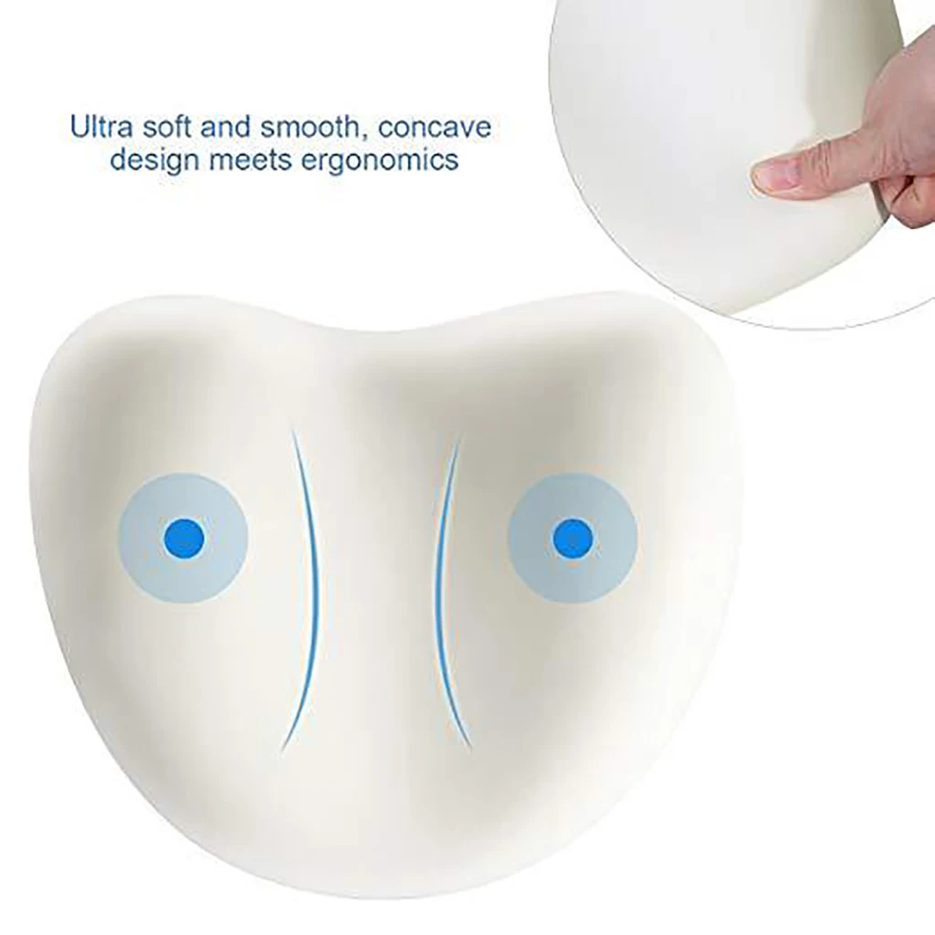 Bath Pillow With Suction Cupps