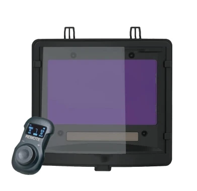 NEW! Flap Window Remote with Bluetooth and OLED Display Filter Welding Helmet with Powered Air Purifying Respirators