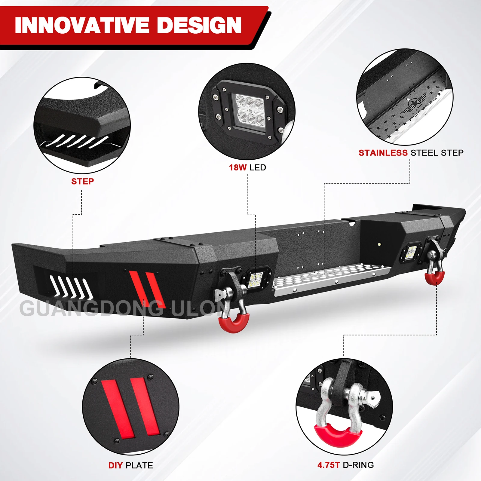 Factory Price Body Kit Wholesale For Dodge Ram 2500 3500 Steel Front ...