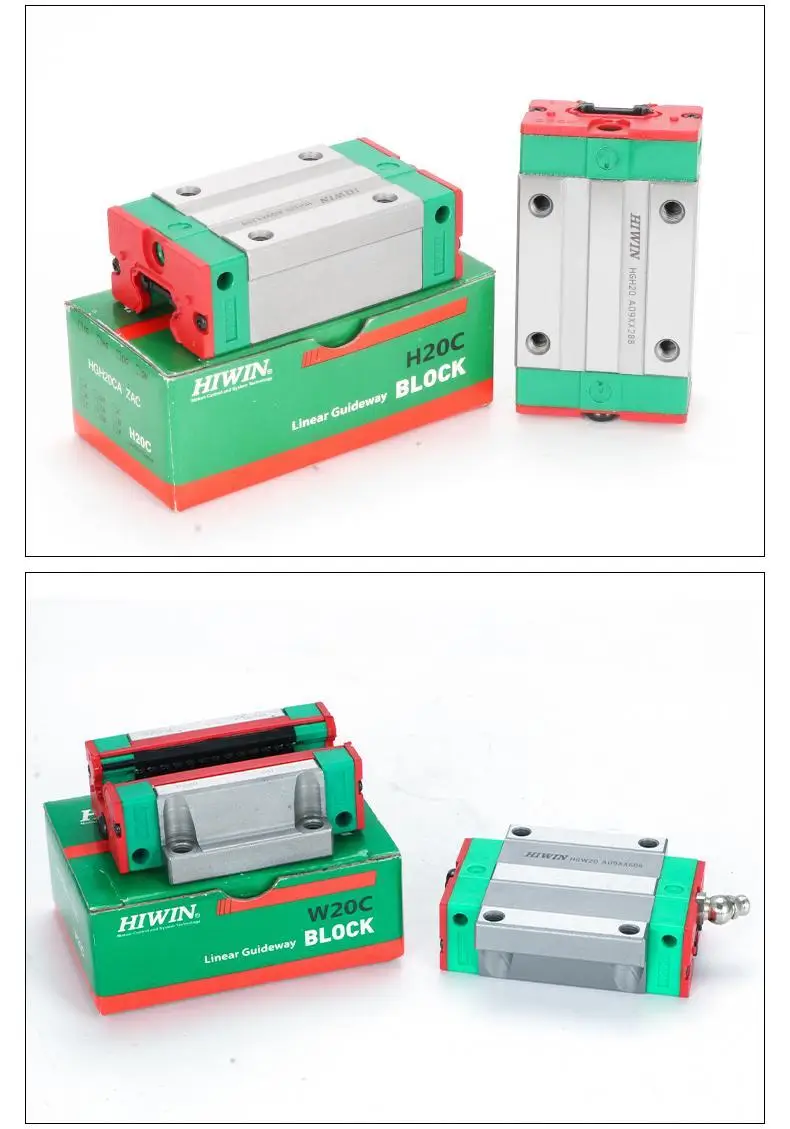 Hiwin Linear Guideway H20c H25c H30c H35c Hg20 Hg25 Hg30 Hgr20 Hgr35 Hgr20r Hgh35 Hgw20cc