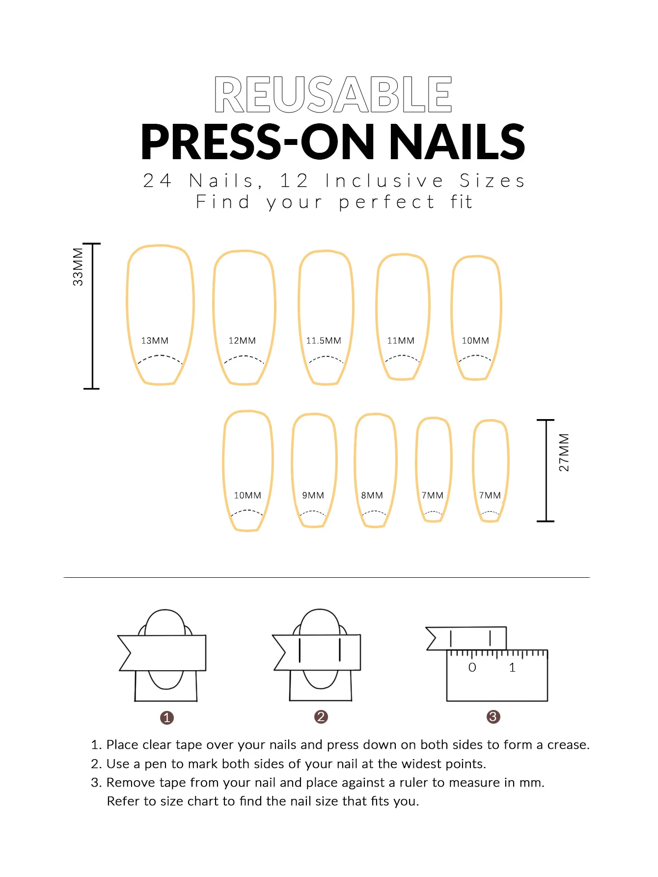 Christmas Style Design Special Festival Design Press On Nails - Buy ...