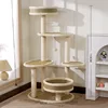 6101 Beige Cat Stand [Pure Siamese Gable Post]