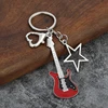 Red Large hollow star