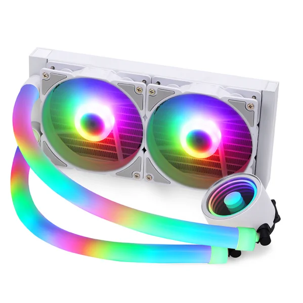 Factory 240mm Computer Gaming CPU Liquid Cooling Heatsink Argb Pwm Fans Water 12V Pump Cooler for Game Pc