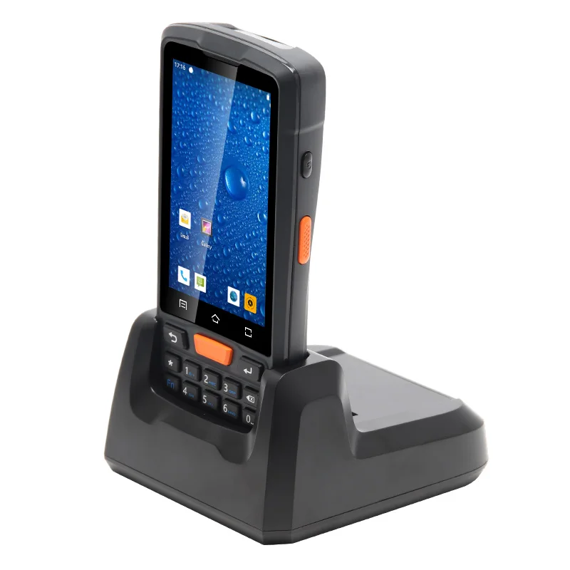 OEM ODM ручная пресс-форма для UNIWA HS001 4 дюйма IP67 Android 9 0 прочный КПК 1D/2D QR сканер штрих-кода Walkie Talkie мобильного телефона из закаленного