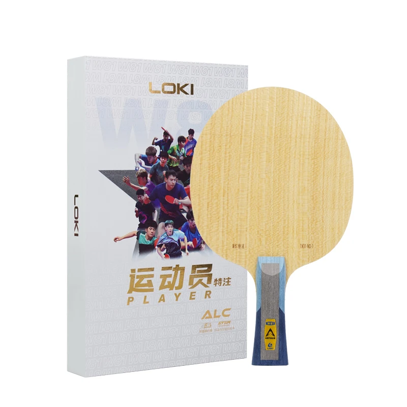 Loki W81 Outer Special 7 Ply Table Tennis Paddle Blade with Koto
