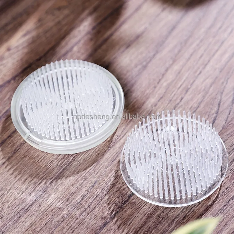 Wholesale Plastic Ikebana Pin Frog Ikebana Floral Frogs Flower Holder Ceramic Arranging Tool