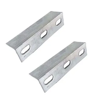 Wholesale L-Shaped Galvanized Equal Angle Bracket 660x50x5mm with Punch Holes for Cable Trays
