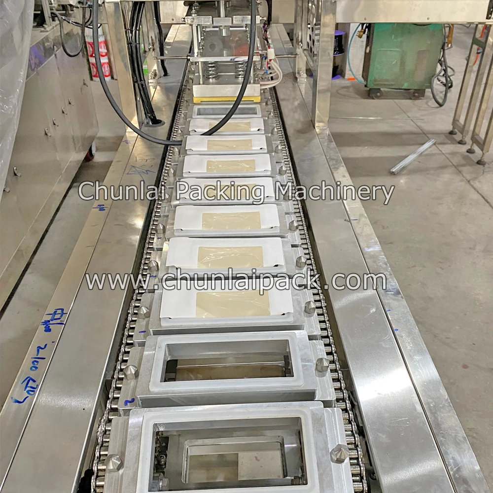 Automatic Kraft Paper Box Heat Sealing Machine Wedge Sandwich Packing Sealers