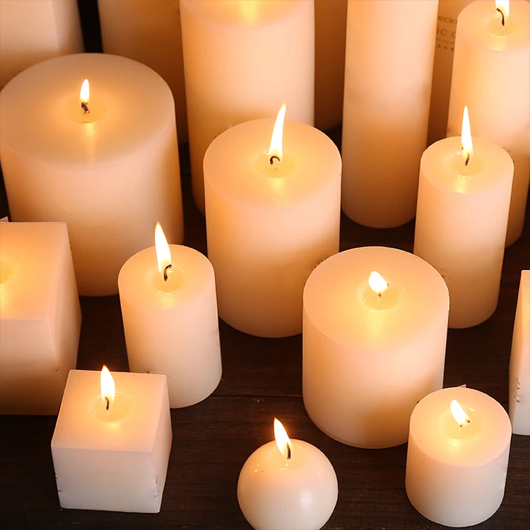 Velas De Altar Blancas Sin Hollín Ni Goteo NKlaus | Pack 250 Unidades, 16 Cm, Cera De Parafina Premium