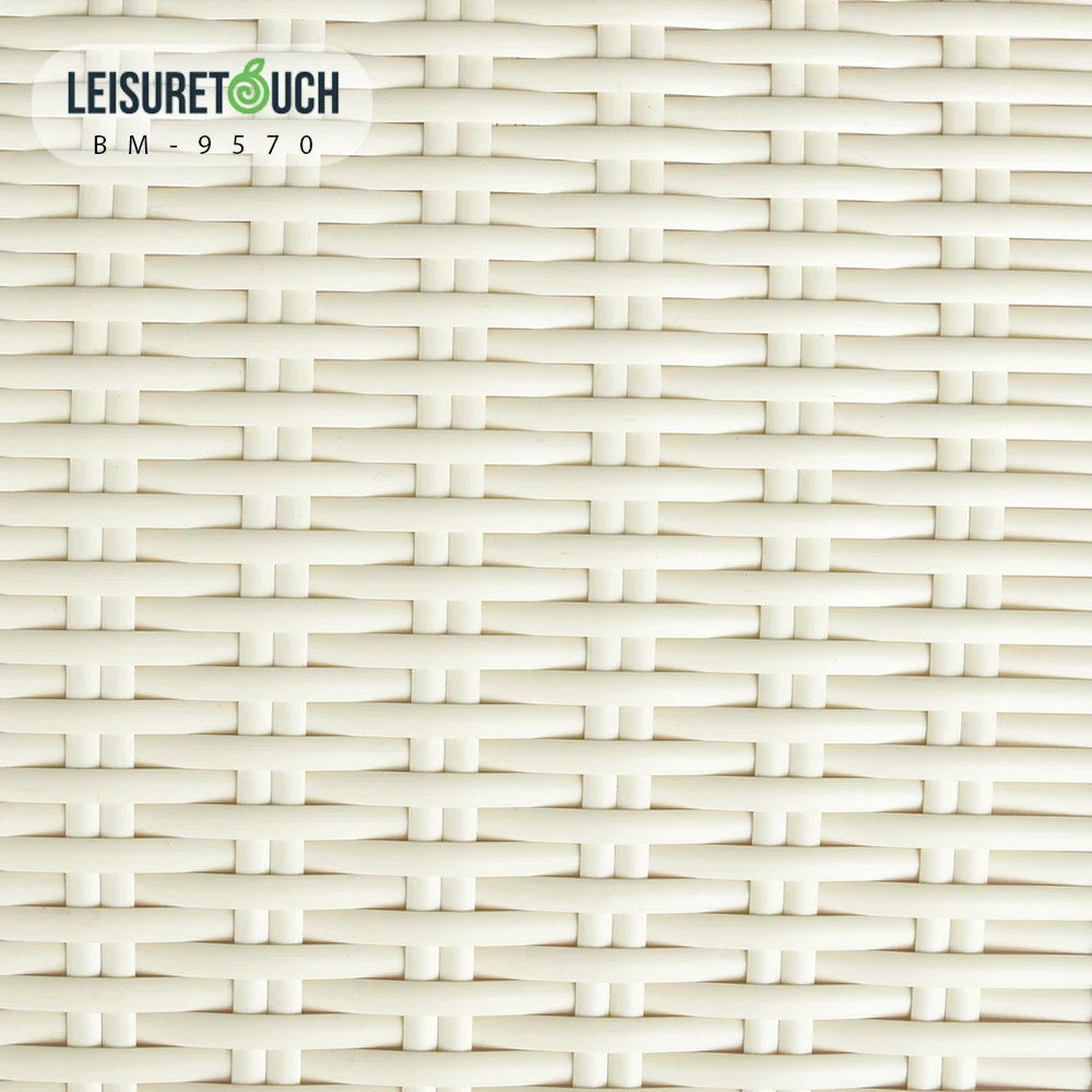 LTR HDPE плоская форма искусственный плетение садовая уличная мебель набор синтетический пластик