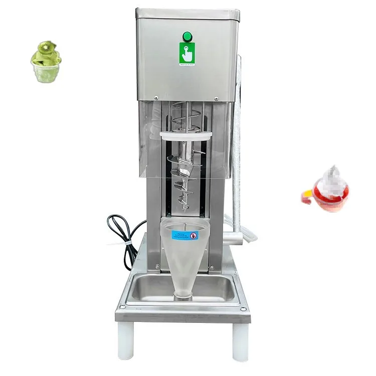 750W Desktop Fruit Ice Cream and Frozen Yogurt Mixer Efficient 750W Desktop Mixer for Yogurt and Ice Cream