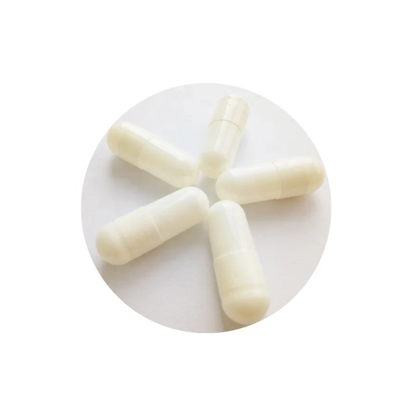 Халяль фармацевтический Размер 00 Пустые овощные капсульные оболочки прозрачного цвета