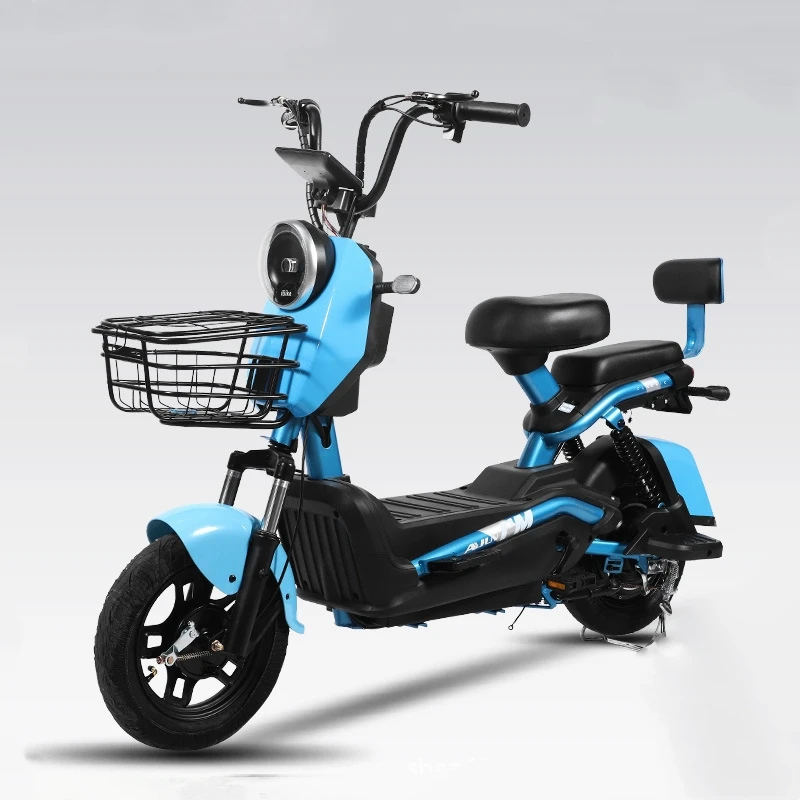New Electric Bike Price 48V for Adult Battery Moped Scooter 400W Small  Electric Motorbicycle in Central Asia and Southeast Asia