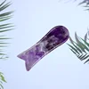 Forme de poisson violet