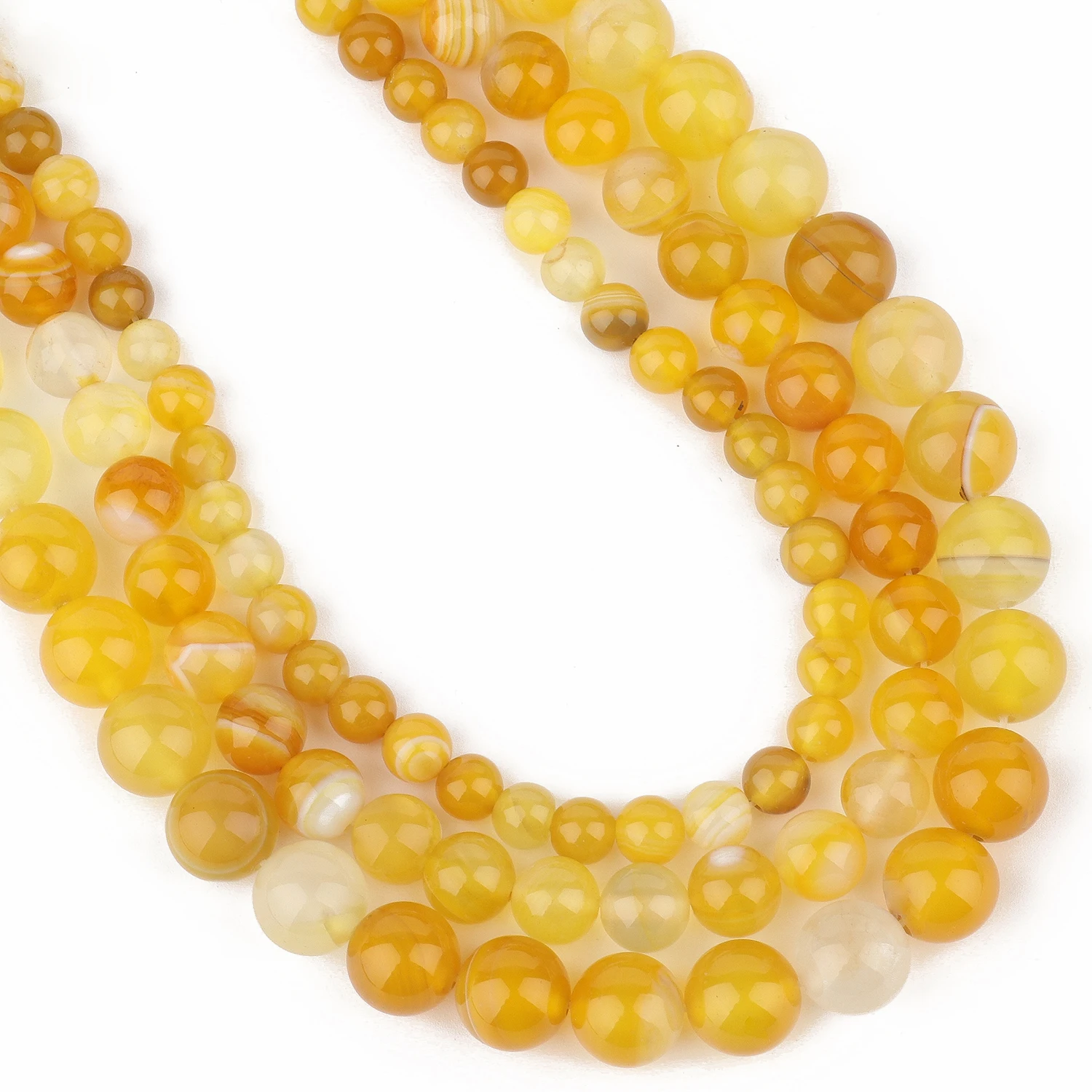 Wholesale Round Natural Stone Beads For Diy Necklace Bracelet 6/8/10 Mm