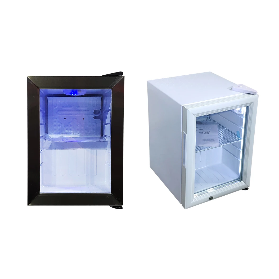 Ce/ETL/SAA Glass Door Cold Mini Display Beverage Cooler/ Hotel