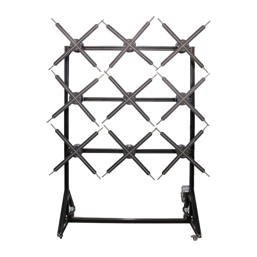 Синхронизированная голограмма вентилятор 65 см 3D веер для рекламы проектор голографический 3D-дисплей