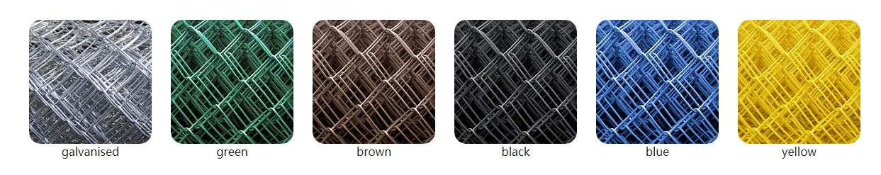 product pvc coated 15 inch chain link fence factory direct supply heavy duty chain link fence wire galvanized chain link fence381-2