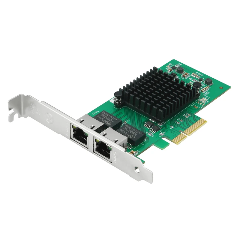 I350T2V2 Intel Dual Port 1GbE 5 Low Profile and Full Height PCIe 4x Ethernet  Server Adapter| Alibaba.com