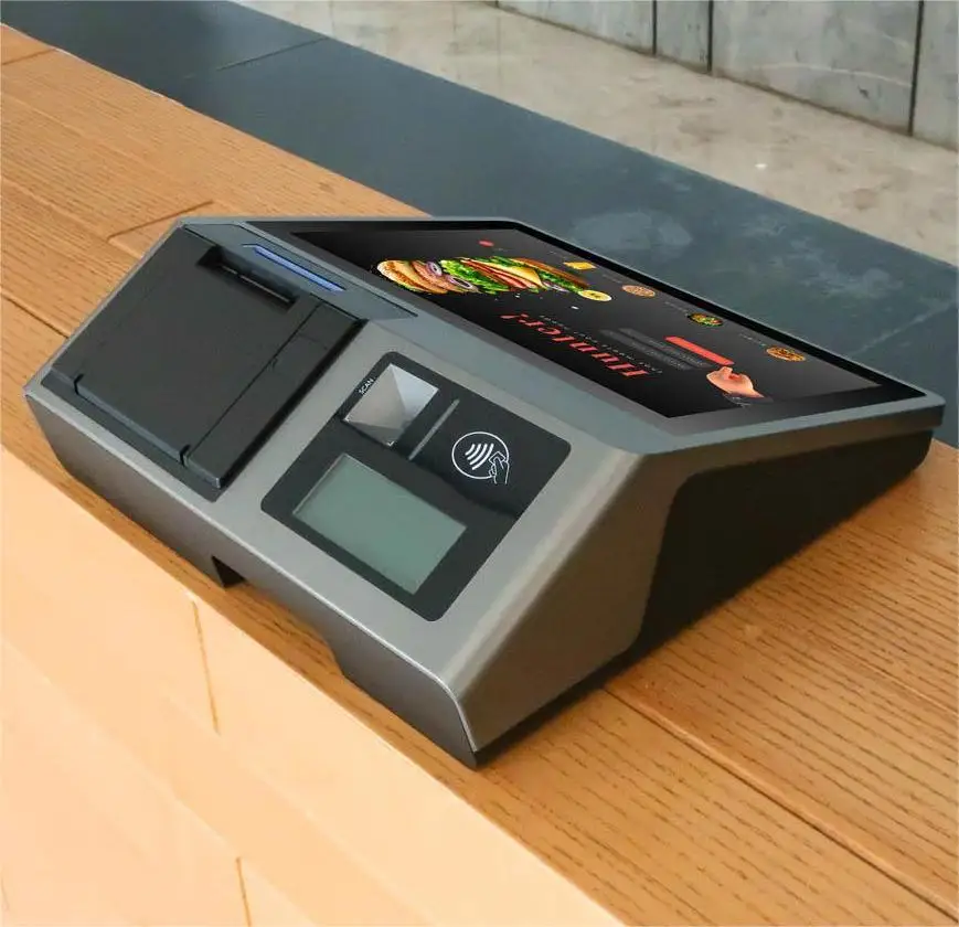 Z100 80mm sortly mini desktop pos 10.1 inch android 3g 4g smart pos machine all-in-one tablet pos-133028