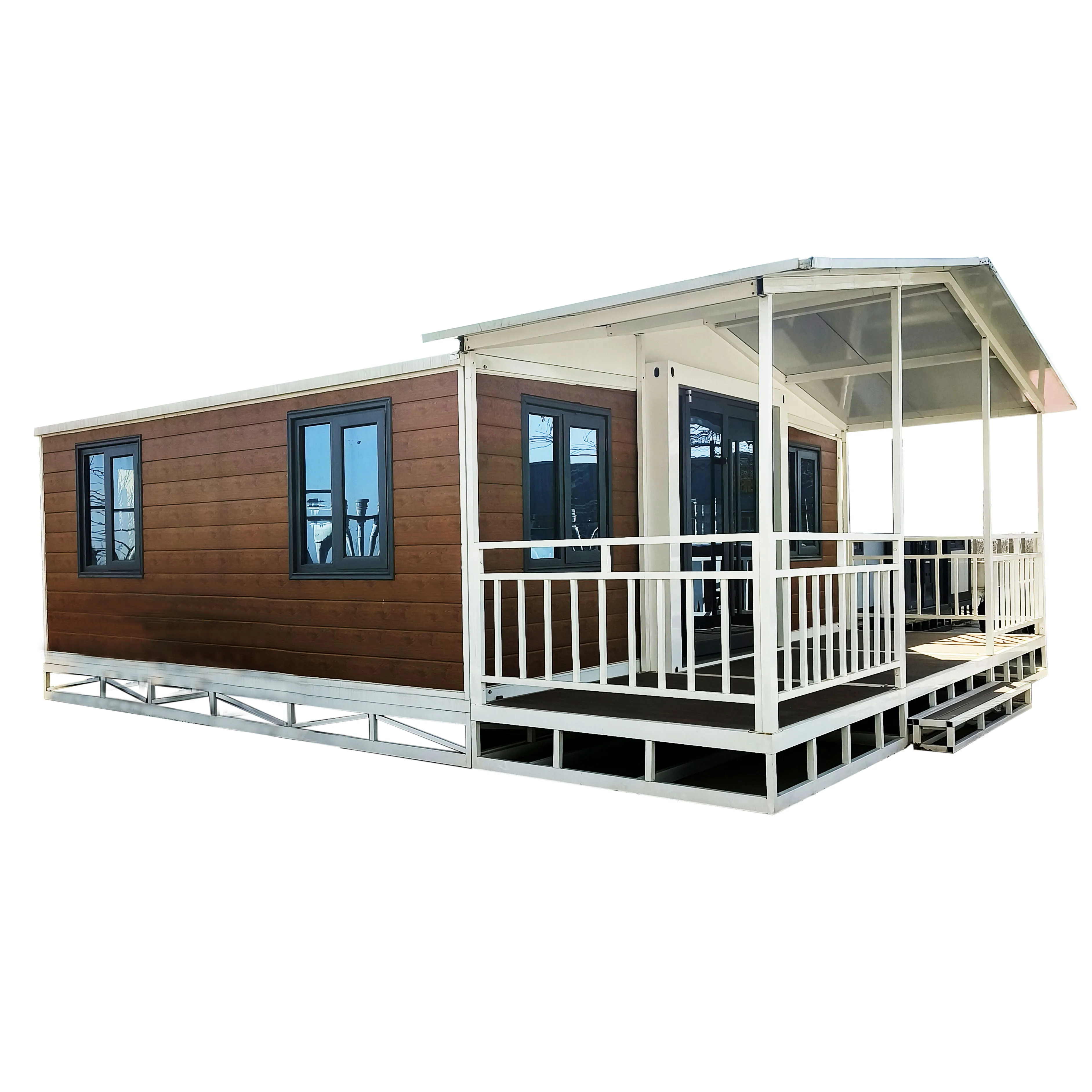 Ready-Made 20ft Expandable Container Durable Flat Pack Foldable Design for Outdoor Restaurant Use Made Steel Sandwich Panel