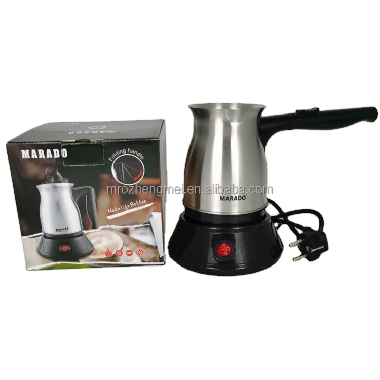 Electric Coffee Maker Pot with folding Handle Turkish Coffee Maker