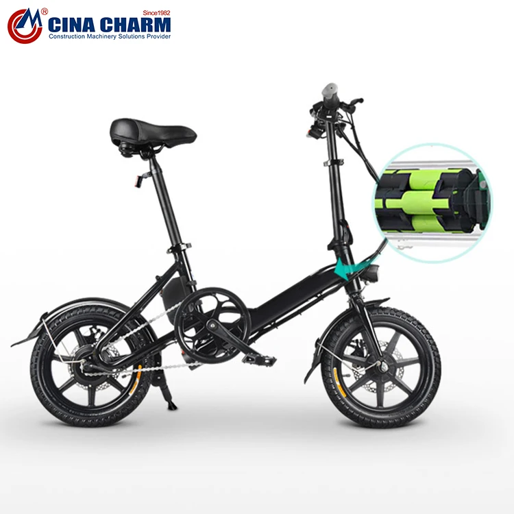 High quality 36v 350w Motor 20 inch Cheap Folding Aluminium Fat Electric Bike with Battery