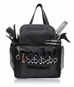 Hairdressing Barber Kit Bag Barber Tool Bag for Professionals in Black