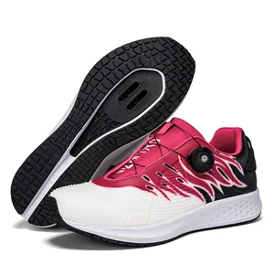 OEM Zapatillas Ciclismo Customized Breathable Bike Shoes Professional Indoor Cycling Shoes Unisex Spinning Shoes