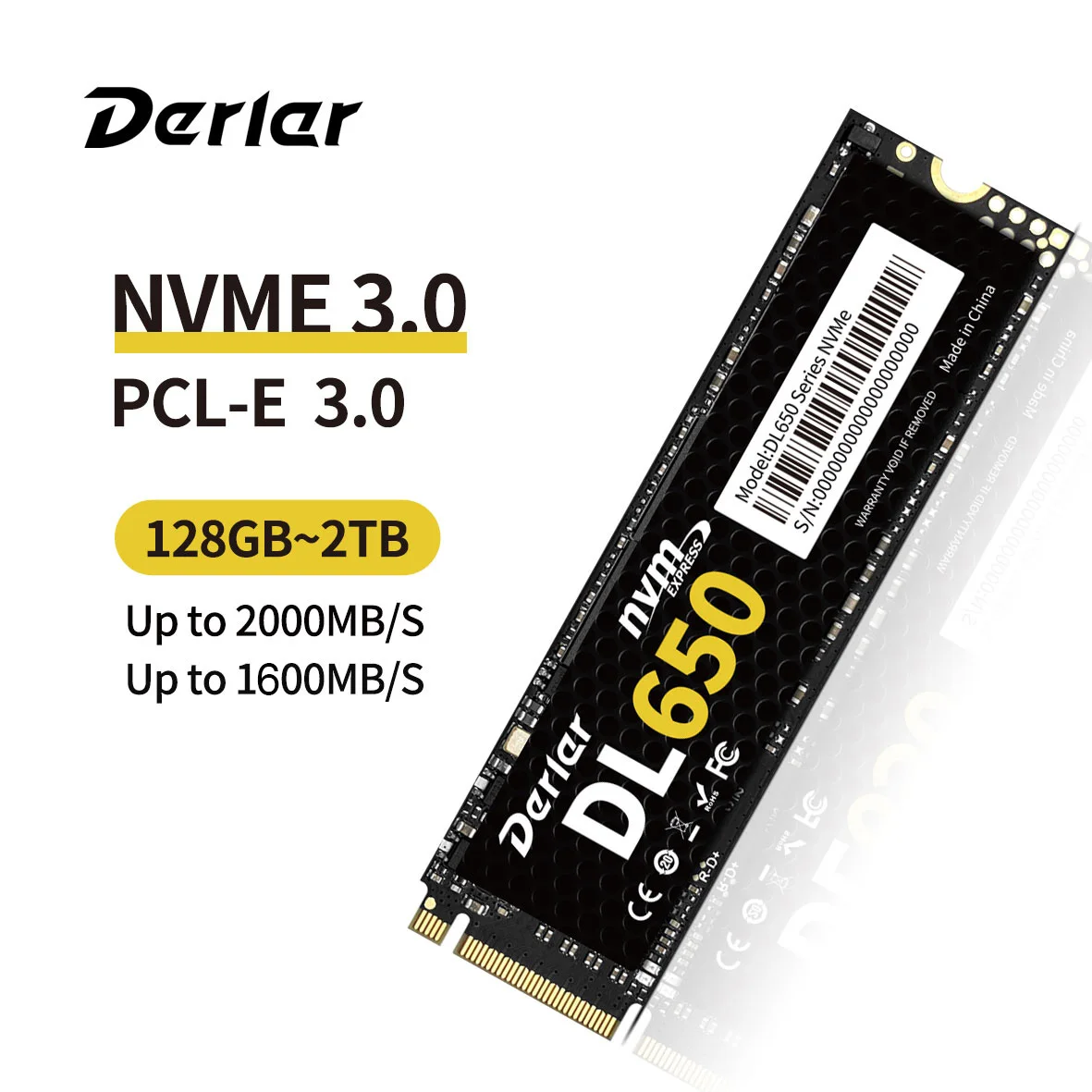 Горячая Распродажа 2023 внутренний жесткий диск SSD m.2 NVME 2280 Твердотельный накопитель 1 ТБ для настольного