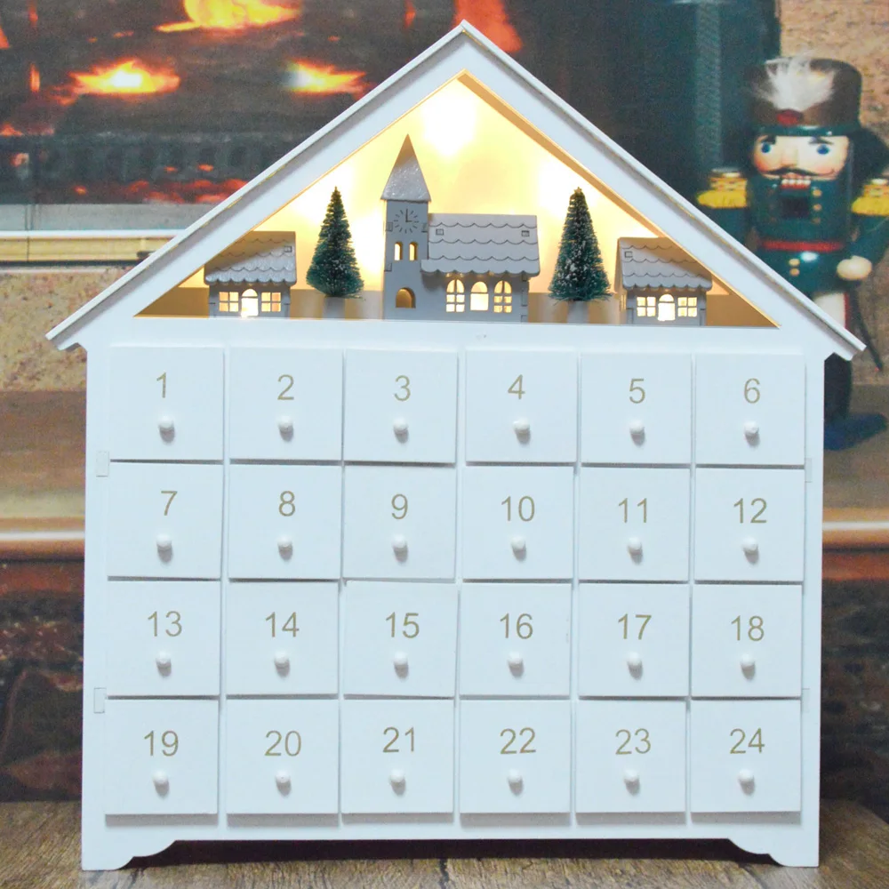 Centerpieces Table Decoration Wooden Christmas White House Advent