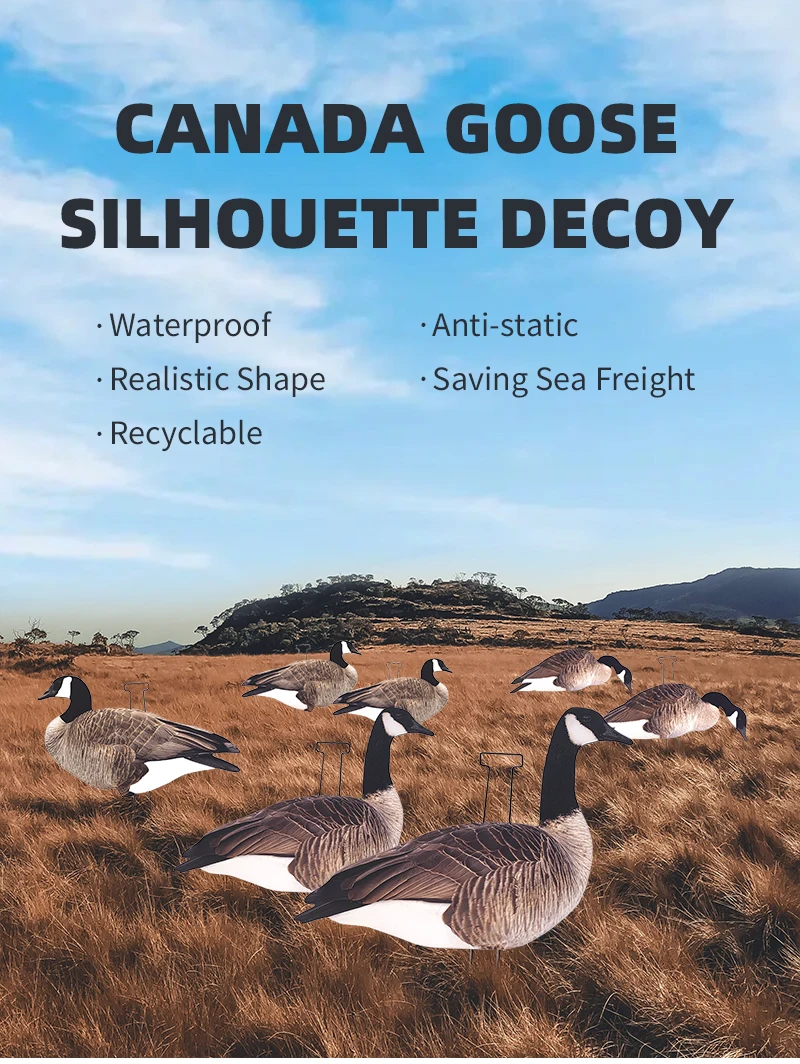 Multiple Style Corrugated Plastic Pp Goose Decoy Silhouette Buy Goose