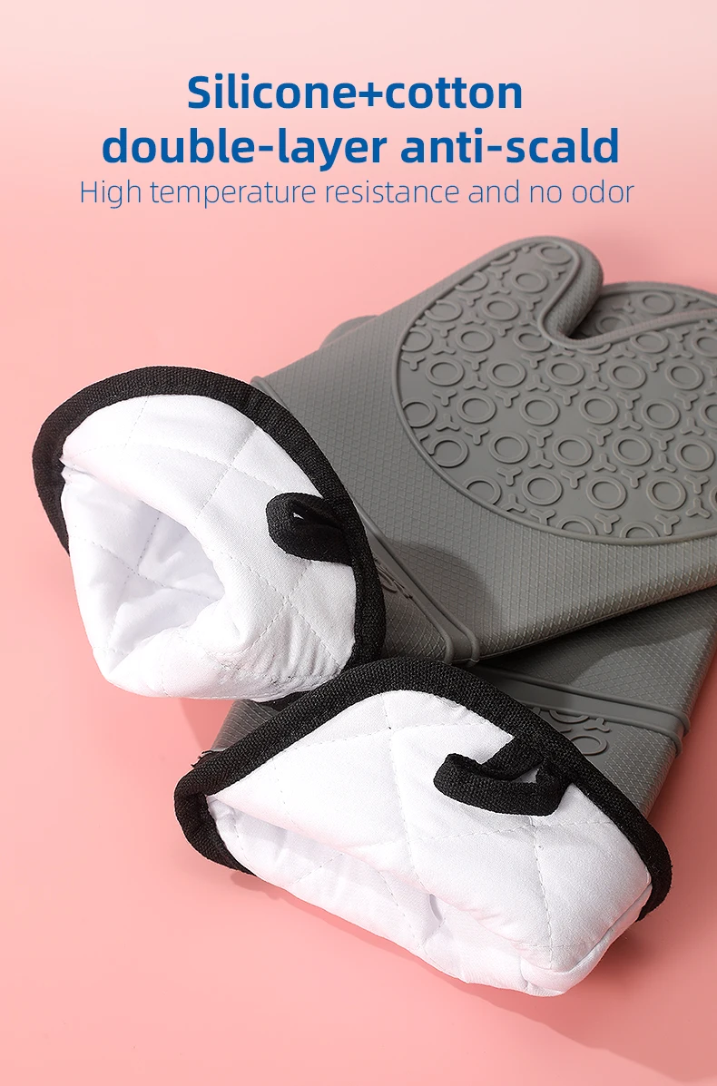 Waterproof Steam Resistant Good Grip Oven Mitt Set Soft Lining Oven Mitts Buy Oven Mitts,Soft