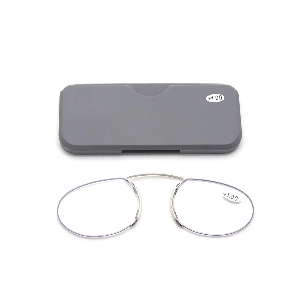 Ultra-Light Clip-On Reading Glasses with Mini Case