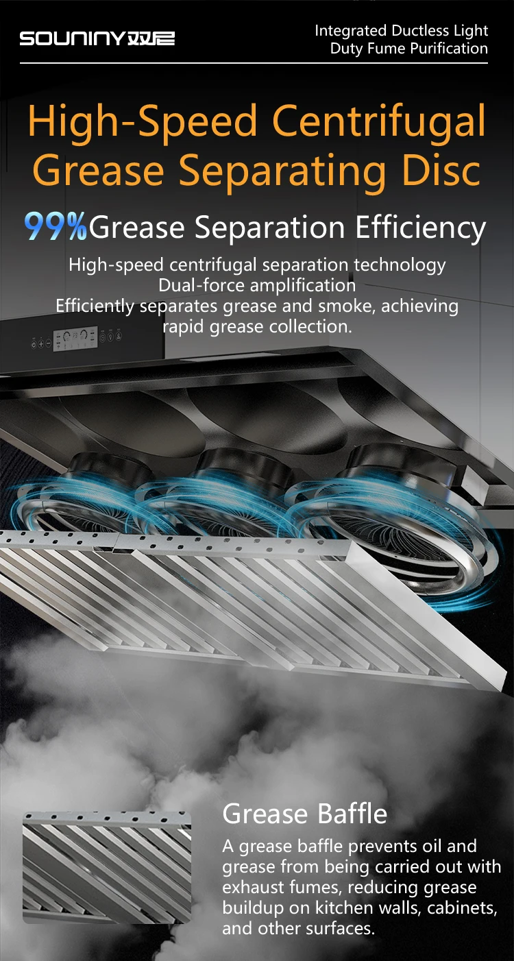 Exhaust Fans, SOUNINY, Stainless, Steel - detail 24