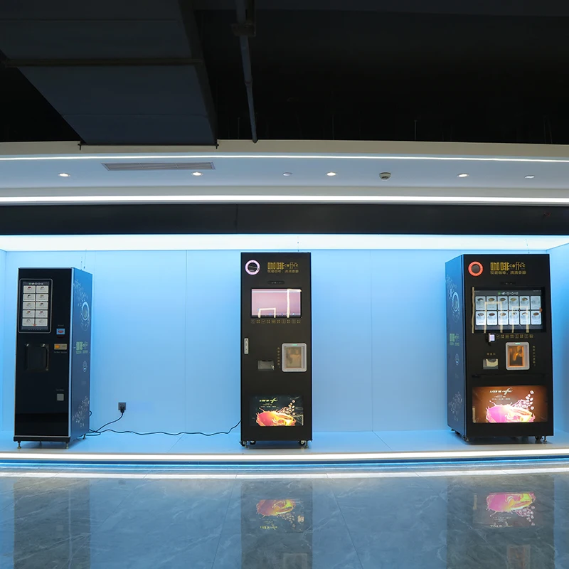 Cold Drink Vending Machine With Dual Zone Temp Control Available And