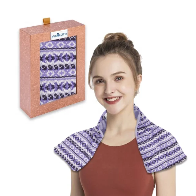Lavender Wheat Microwave Neck & Shoulder Heat Pack