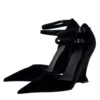 Black suede
