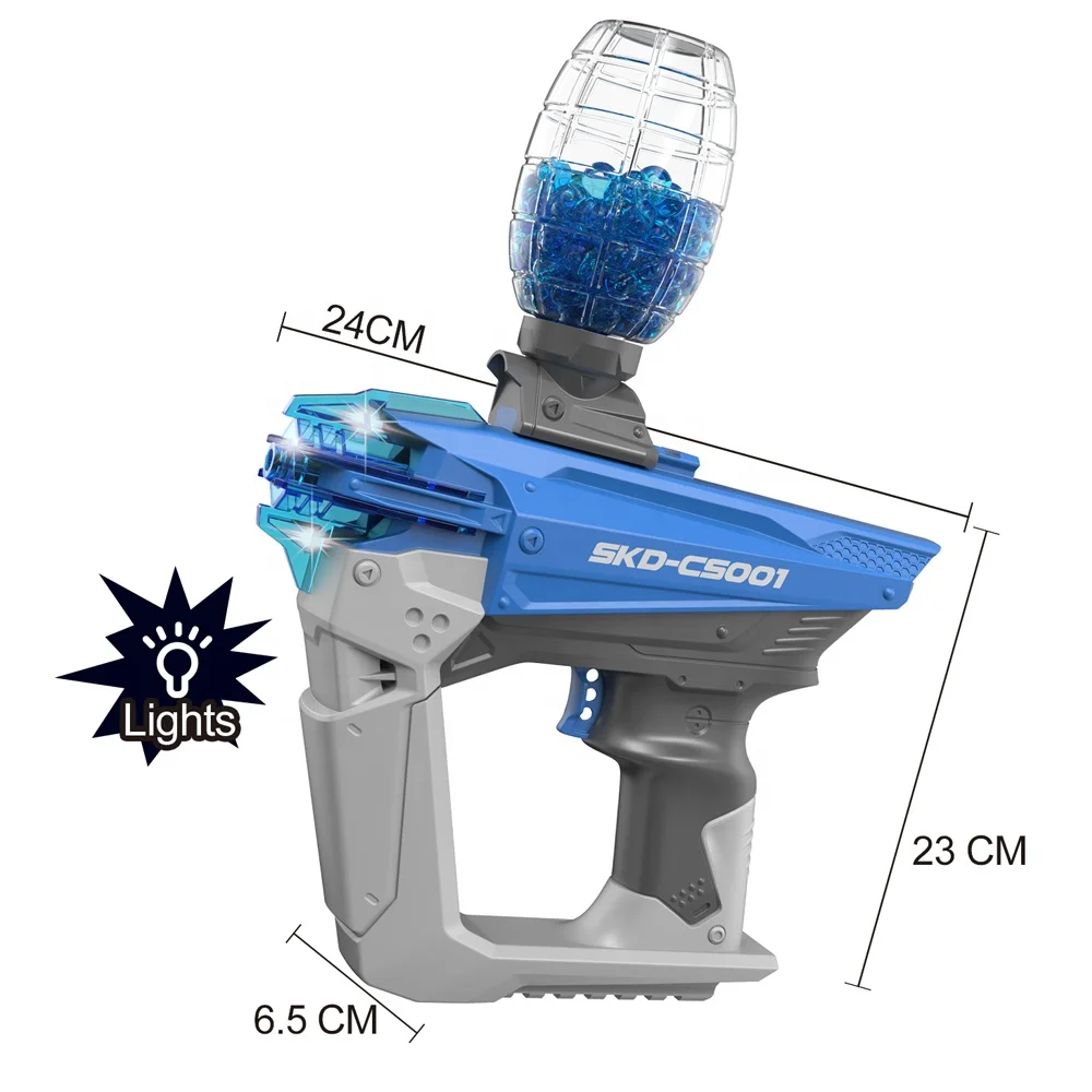 Skd Electric Gel Ball Launcher Gun Water Bullet Gel Gun Splatter Ball