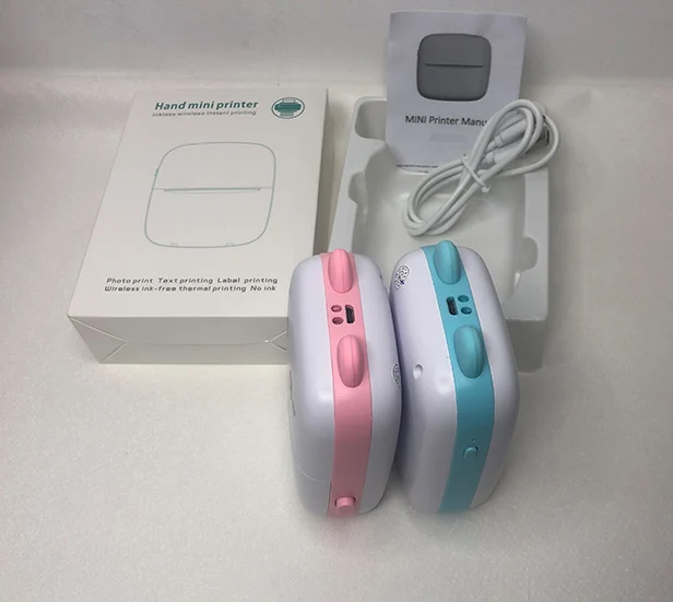 Children Printer Mini Portable Thermal Photo Airprint Thermal Label