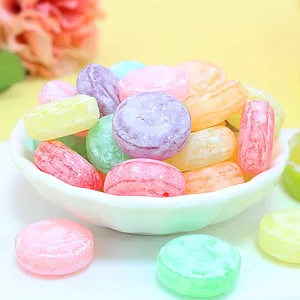 Hard Candy with Super Sour Fruity Flavor OEM Private Label Bulk Coated Contract Manufacturing