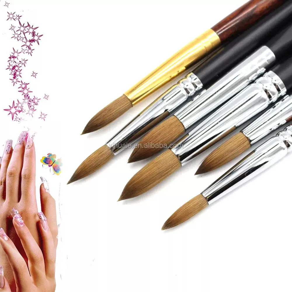 2022 New Acrylic Nail Brush Pure Kolinsky Nails Brush Kolinsky Acrylic