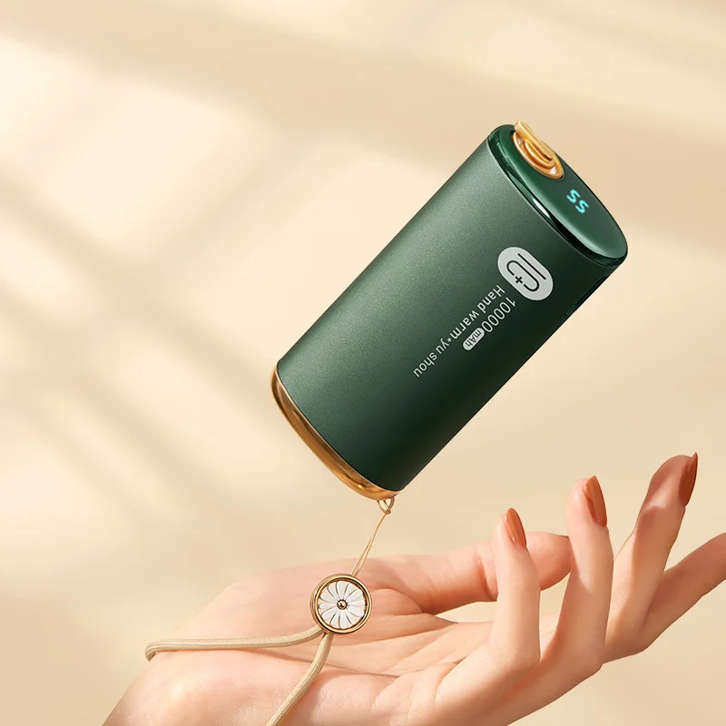 Rechargeable Reusable Handheld Mini Hand Warmer Mobile Power Bank Portable USB Electric Warm Hands Power Bank