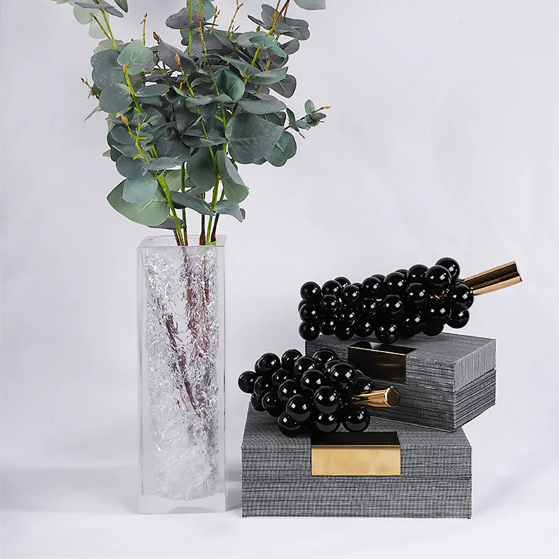 product grape sculpture craft decoration handicraft customized  crafts marble-2