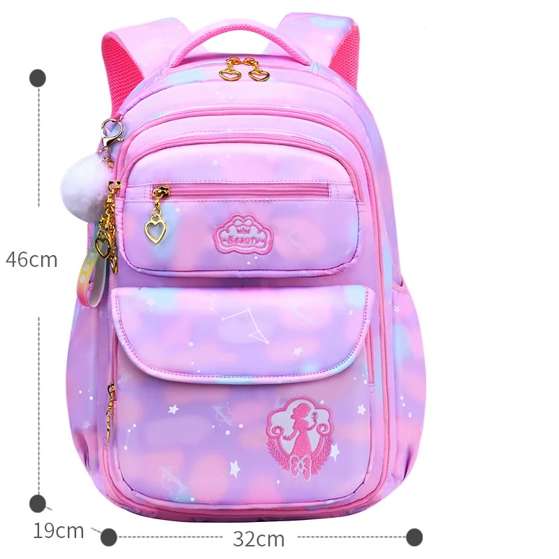 Schoolbag Primary School Students Gradient Wholesale Girls 6-12 Years ...