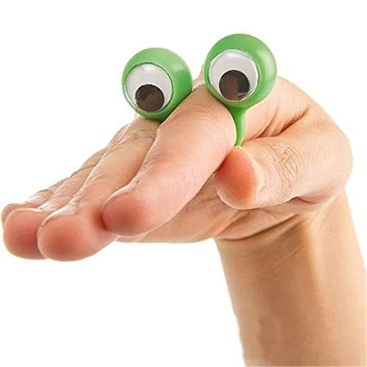 200 OOBI Finger Eye Hand Puppet Rings  Noggin Birthday Gift Party Favor Googly 