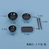 Set di 5 ciotole e bacchette