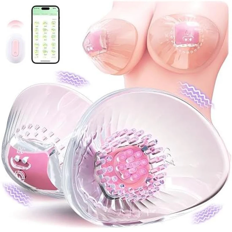 nippel vibrator Nippel-Massagegerät | 10 Frequenz Rotierender Oktopus-Vibrator main image 1