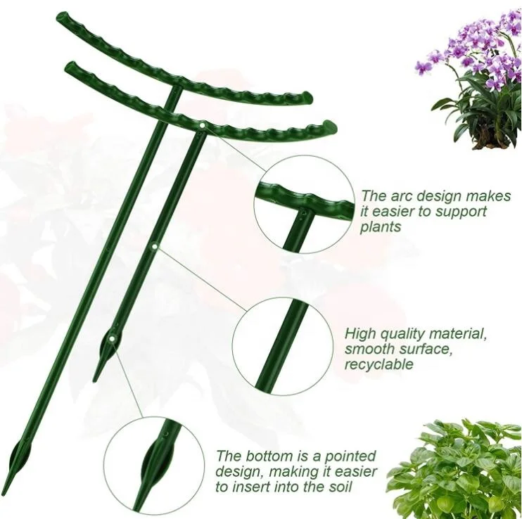 VEVOR Gabbie Per Pomodori – 5 Pezzi Da 117 Cm – Supporto Quadrato In Acciaio Rivestito PVC Per Piante Rampicanti
